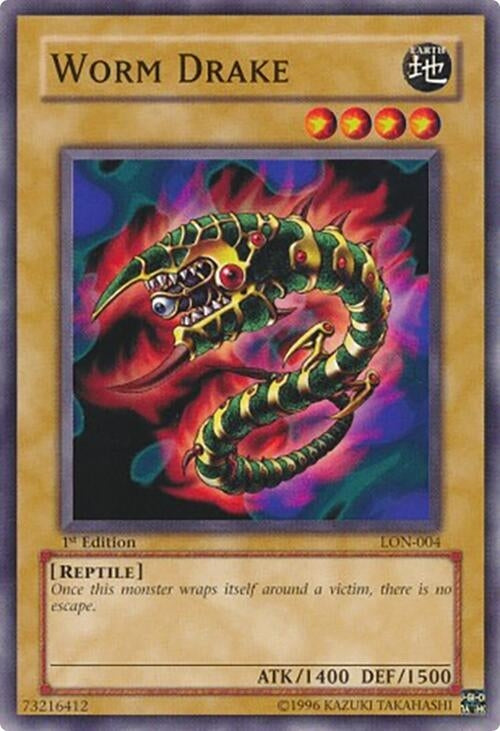 Worm Drake (4) - YuGiOh Single