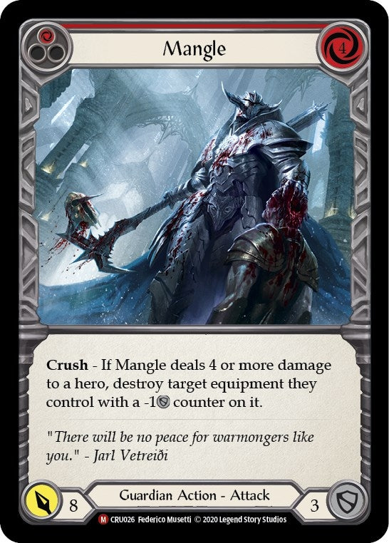 Mangle (26) [CRU] - Flesh and Blood TCG Single