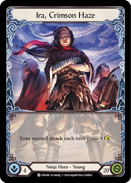 Ira Crimson Haze (46) [CRU] - Flesh and Blood TCG Single