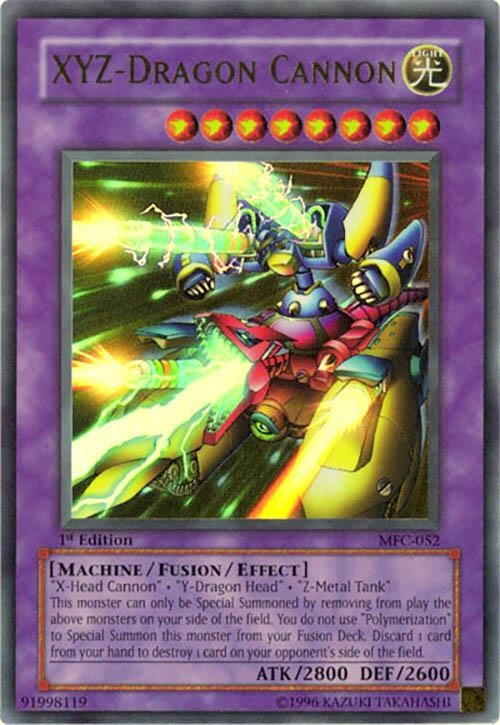 XYZ-Dragon Cannon (52) - YuGiOh Single