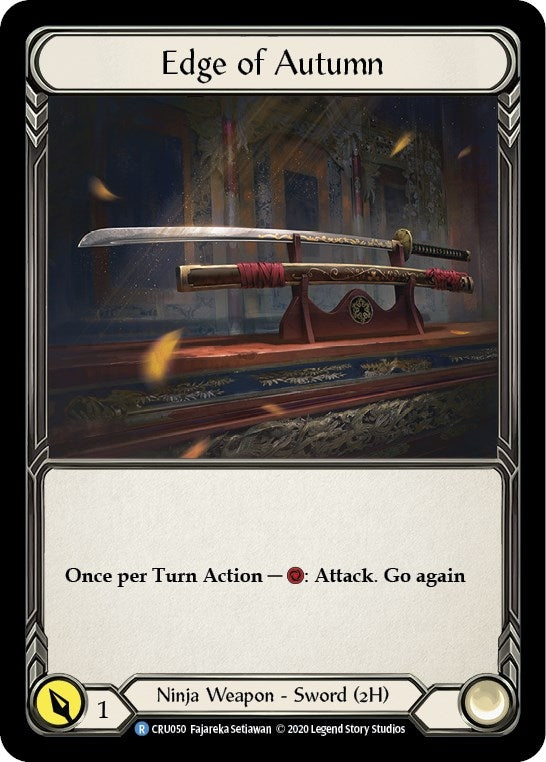 Edge of Autumn (50) [CRU] - Flesh and Blood TCG Single