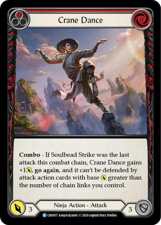 Crane Dance (Red) (57) [CRU] - Flesh and Blood TCG Single