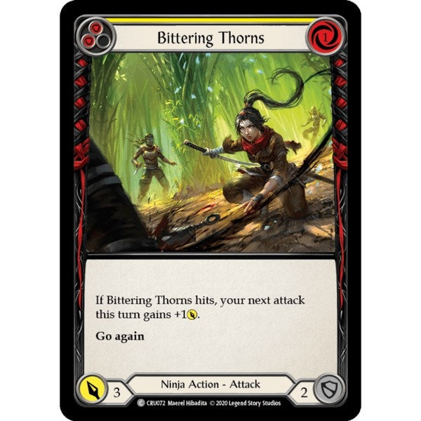 Bittering Thorns (72) [CRU] - Flesh and Blood TCG Single
