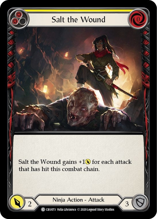 Salt the Wound (73) [CRU] - Flesh and Blood TCG Single