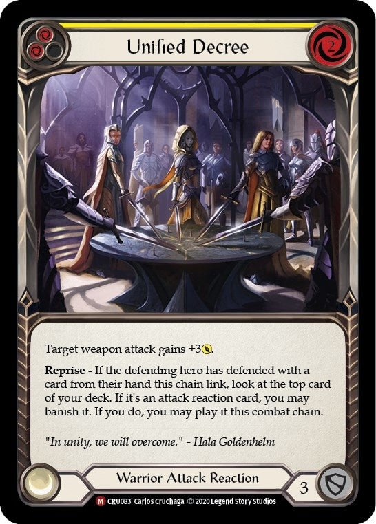 Unified Decree (83) [CRU] - Flesh and Blood TCG Single
