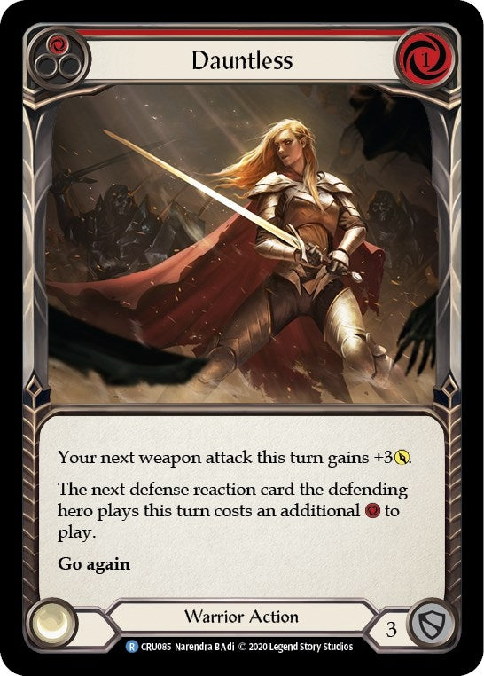 Dauntless (Red) (85) [CRU] - Flesh and Blood TCG Single