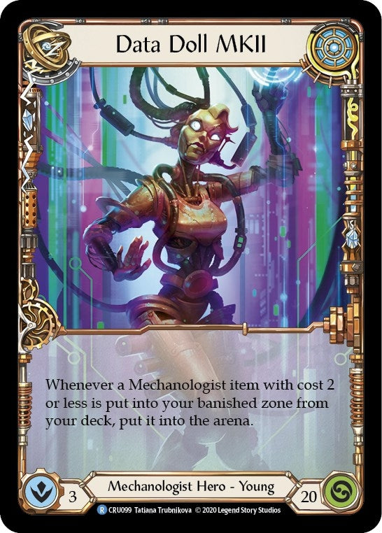 Data Doll MKII (99) [CRU] - Flesh and Blood TCG Single