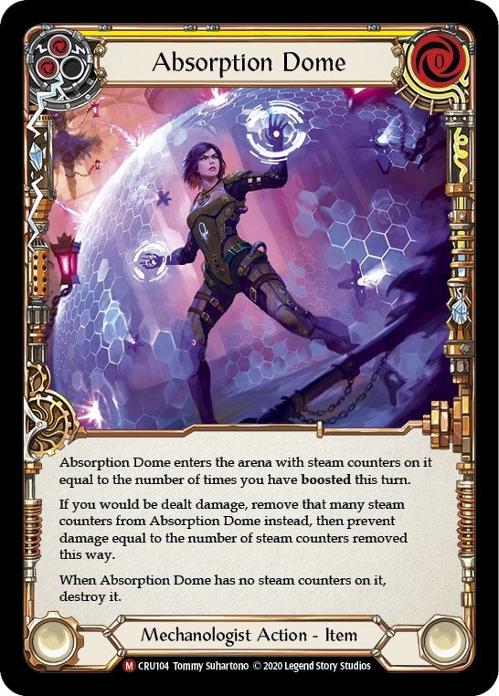 Absorption Dome (104) [CRU] - Flesh and Blood TCG Single