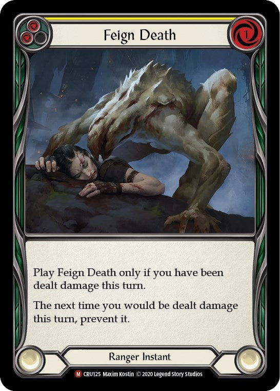 Feign Death (125) [CRU] - Flesh and Blood TCG Single