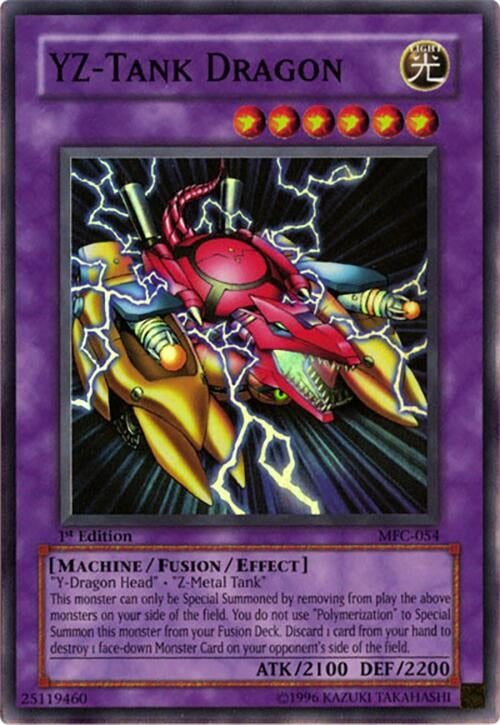 YZ-Tank Dragon (54) - YuGiOh Single