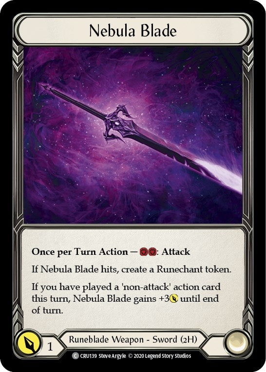Nebula Blade (139) [CRU] - Flesh and Blood TCG Single