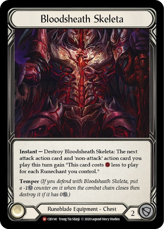 Bloodsheath Skeleta (141) [CRU] - Flesh and Blood TCG Single
