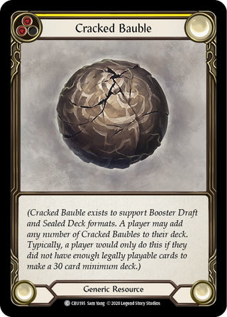 Cracked Bauble (195) [CRU] - Flesh and Blood TCG Single