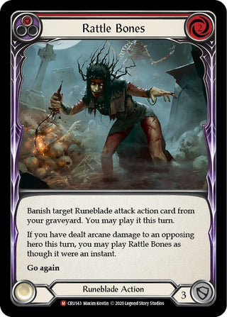 Rattle Bones (143) [CRU] - Flesh and Blood TCG Single