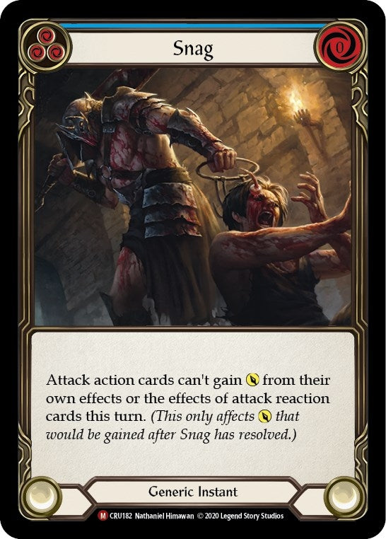 Snag (182) [CRU] - Flesh and Blood TCG Single