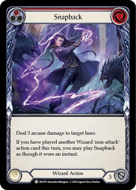 Snapback (Red) (174) [CRU] - Flesh and Blood TCG Single