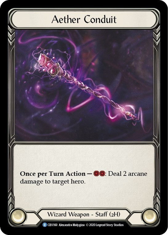 Aether Conduit (160) [CRU] - Flesh and Blood TCG Single