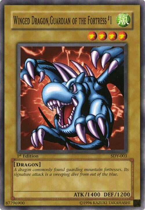Winged Dragon Guardian of the Fortress #1 (3) - YuGiOh Single