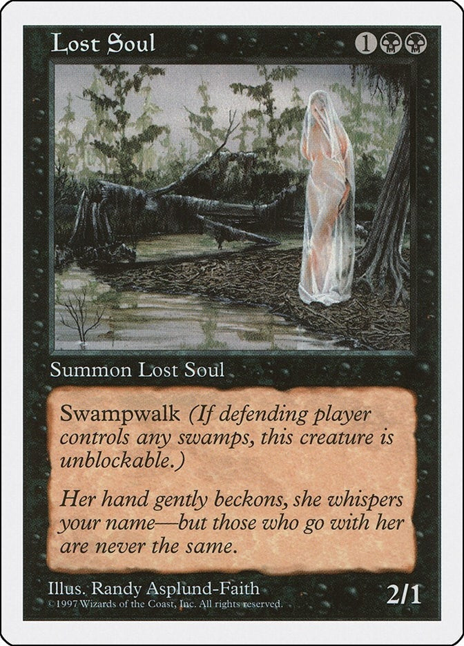 Lost Soul [5ED] - MTG Single