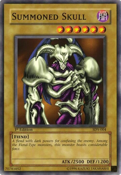 Summoned Skull (4) - YuGiOh Single