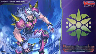 Cardfight!! Vanguard Sneak Preview Playmat: Phantom Dragon Aeon - Exceptional Expertise Rising Nova - Playmats Sealed