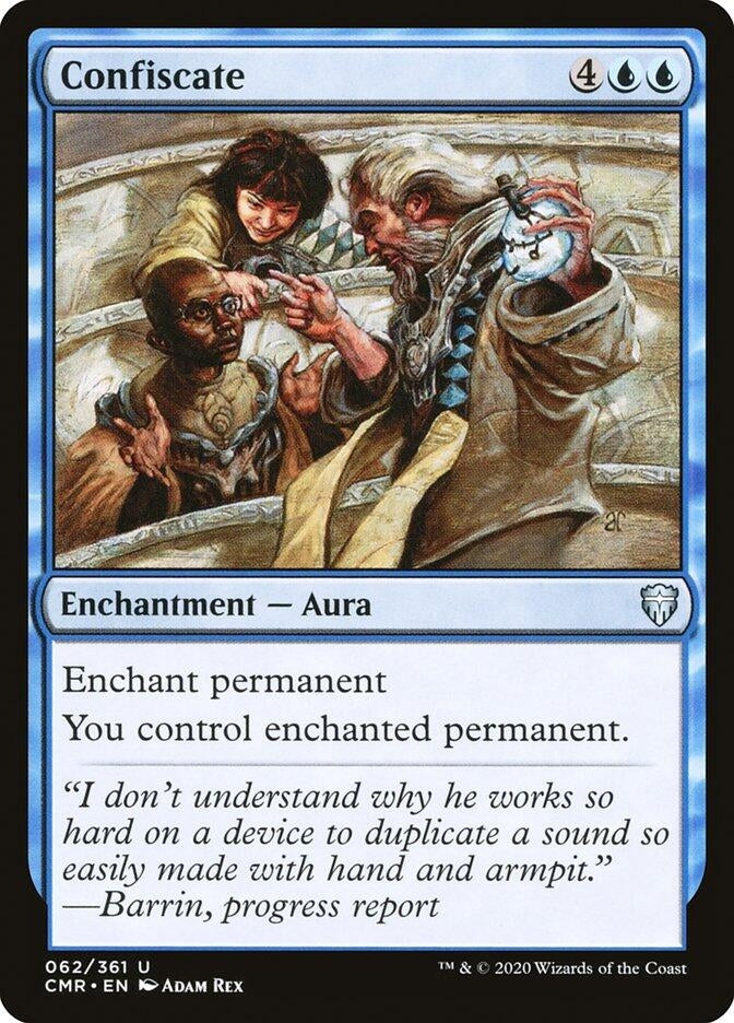 Confiscate (62) [CMR] - MTG Single