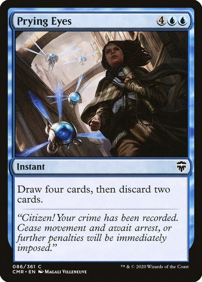 Prying Eyes (86) [CMR] - MTG Single
