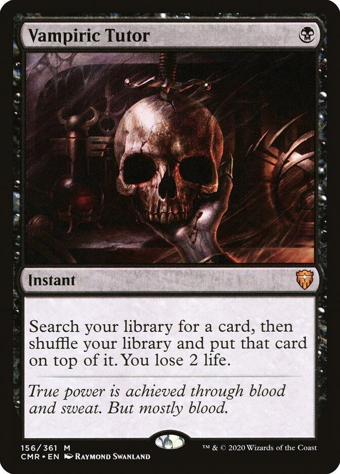 Vampiric Tutor (156) [CMR] - MTG Single