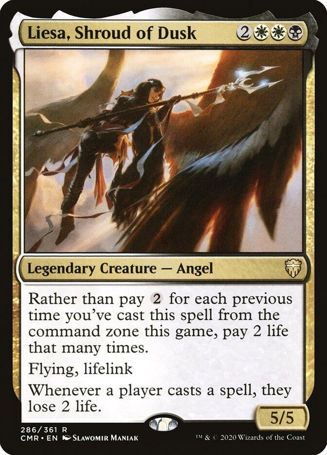 Liesa Shroud of Dusk (286) [CMR] - MTG Single