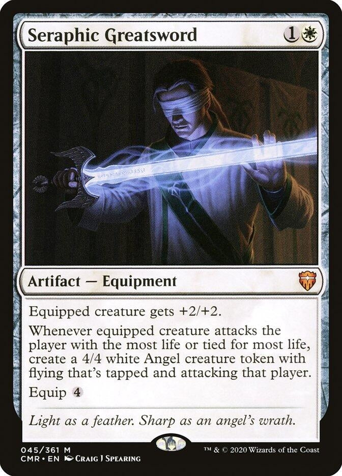 Seraphic Greatsword (45) [CMR] - MTG Single