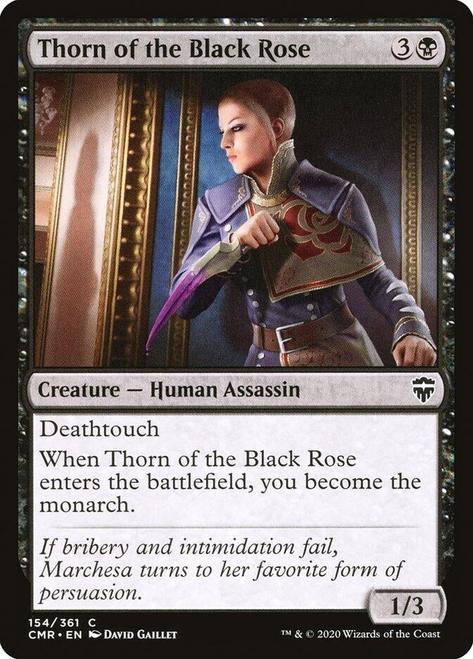 Thorn of the Black Rose (154) [CMR] - MTG Single