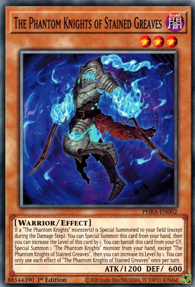 The Phantom Knights of Stained Greaves (2) (PHRA) - YuGiOh Single