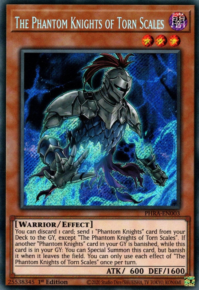 The Phantom Knights of Torn Scales (3) (PHRA) - YuGiOh Single