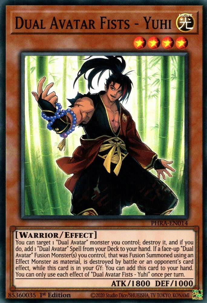 Dual Avatar Fists - Yuhi (14) (PHRA) - YuGiOh Single