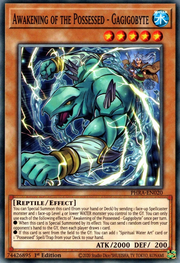 Awakening of the Possessed - Gagigobyte (20) (PHRA) - YuGiOh Single
