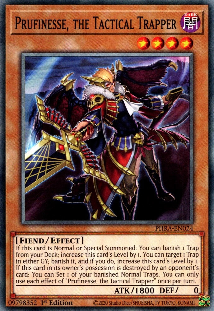 Prufinesse the Tactical Trapper (24) (PHRA) - YuGiOh Single