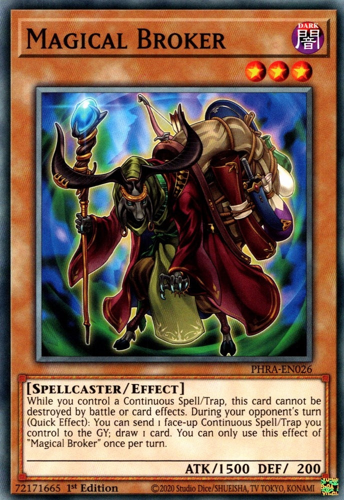 Magical Broker (26) (PHRA) - YuGiOh Single