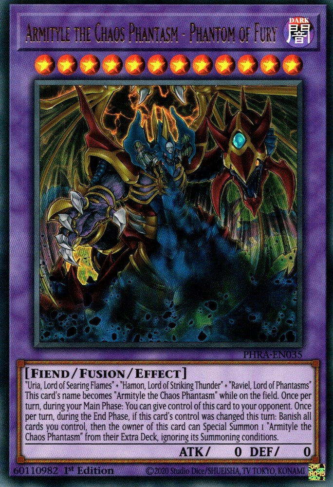 Armityle the Chaos Phantasm - Phantom of Fury (35) (PHRA) - YuGiOh Single