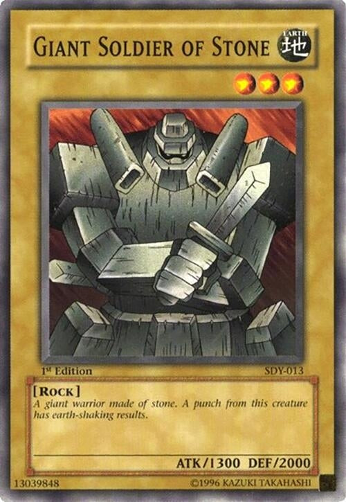 Giant Soldier of Stone (13) - YuGiOh Single
