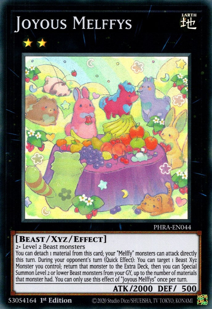 Joyous Melffys (44) (PHRA) - YuGiOh Single