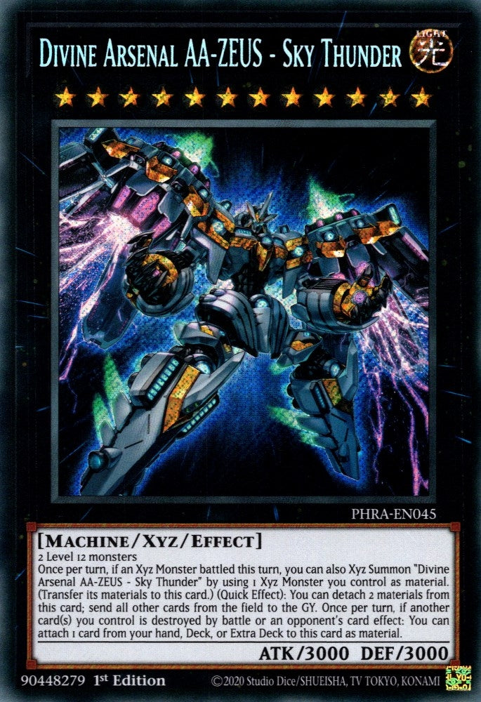 Divine Arsenal AA-ZEUS - Sky Thunder (45) (PHRA) - YuGiOh Single