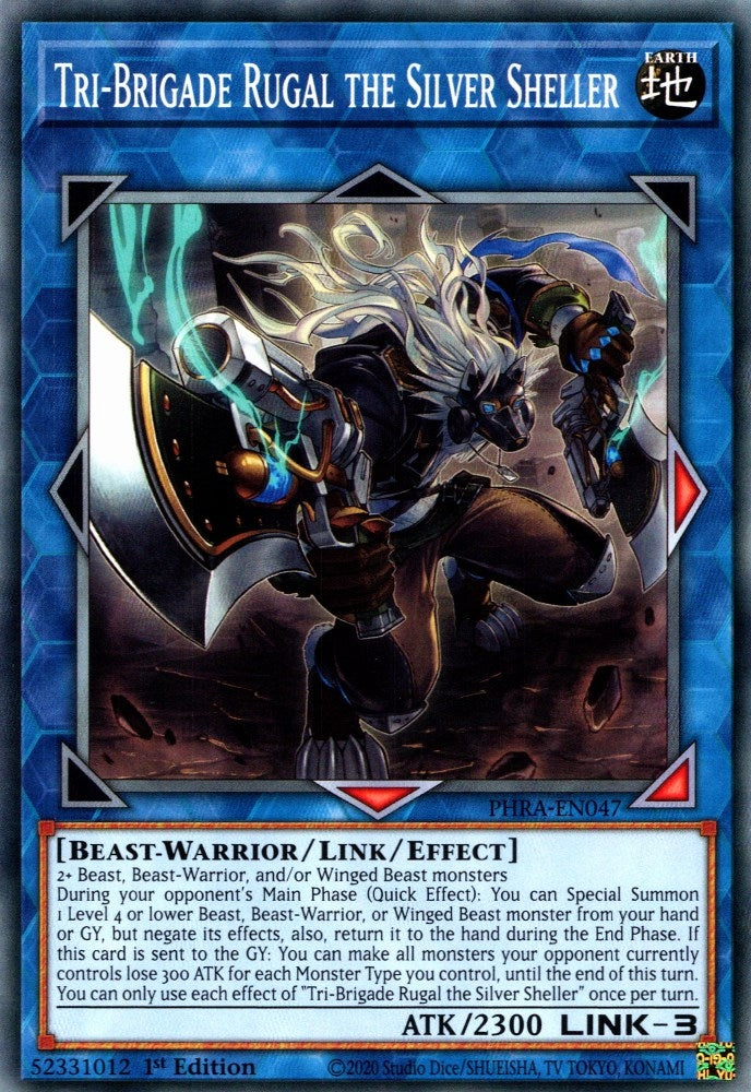 Tri-Brigade Rugal the Silver Sheller (47) (PHRA) - YuGiOh Single