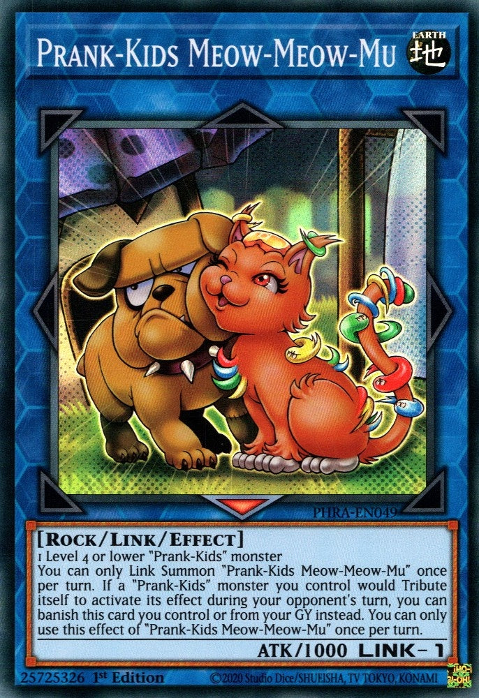 Prank-Kids Meow-Meow-Mu (49) (PHRA) - YuGiOh Single