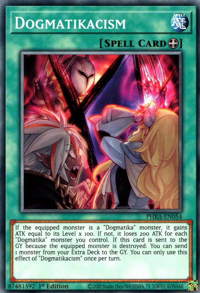 Dogmatikacism (54) (PHRA) - YuGiOh Single