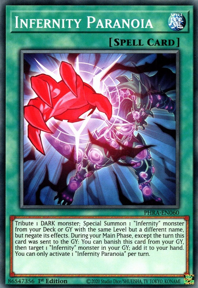 Infernity Paranoia (60) (PHRA) - YuGiOh Single