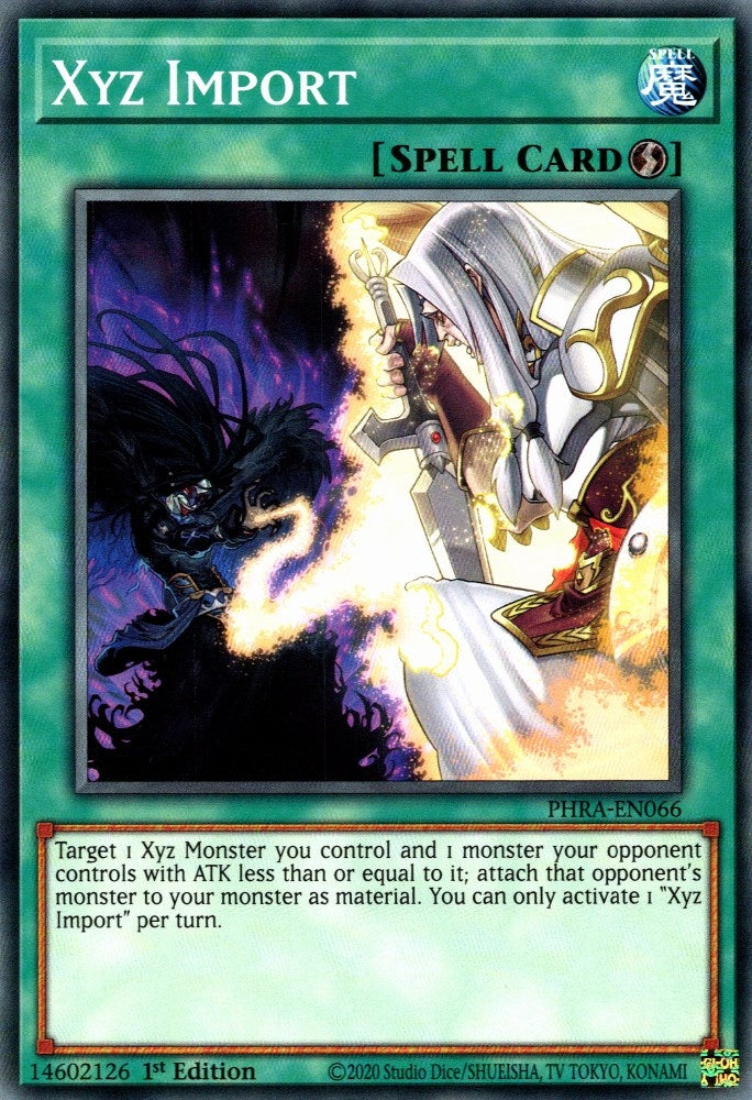 Xyz Import (66) (PHRA) - YuGiOh Single