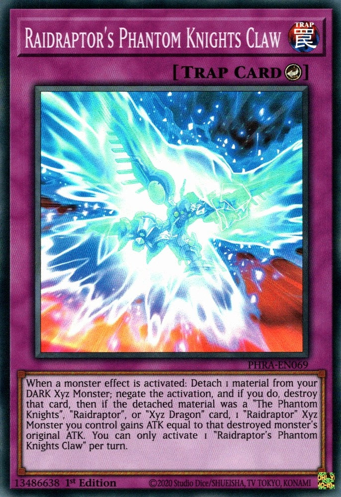Raidraptor’s Phantom Knights Claw (69) (PHRA) - YuGiOh Single