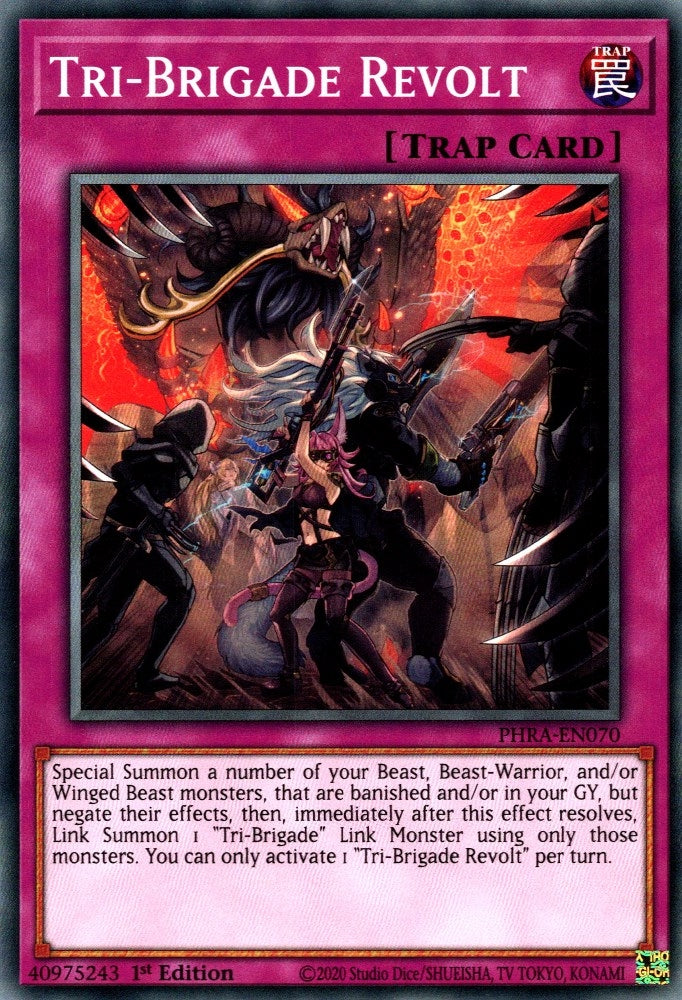 Tri-Brigade Revolt (70) (PHRA) - YuGiOh Single