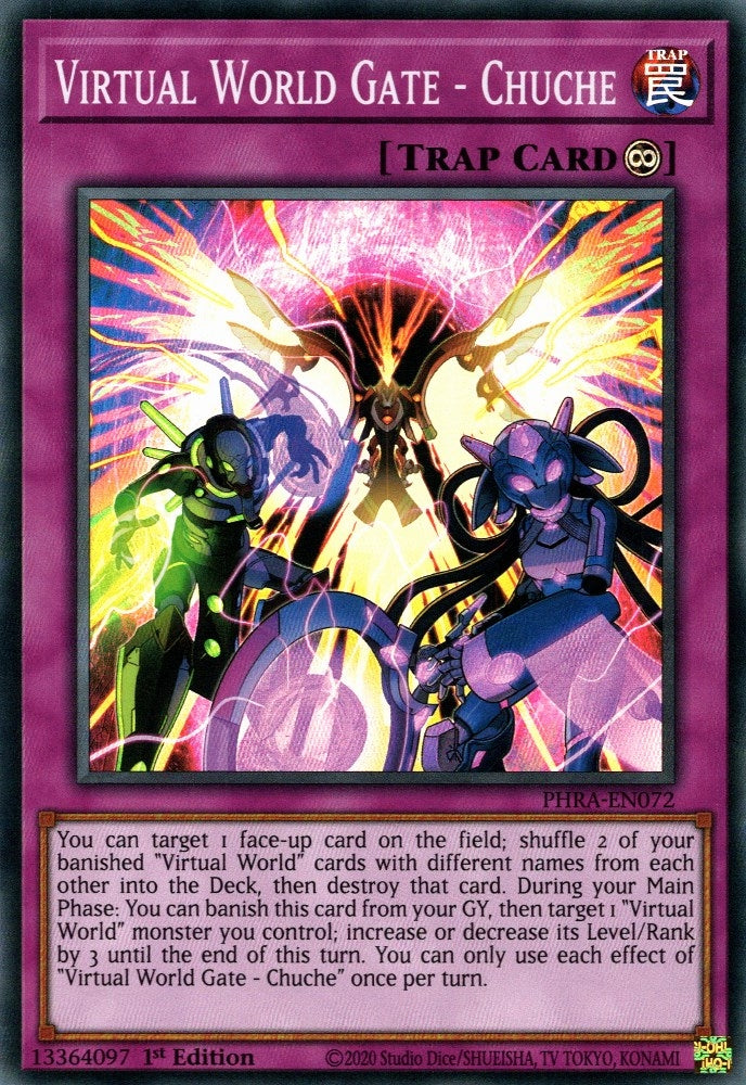 Virtual World Gate - Chuche (72) (PHRA) - YuGiOh Single