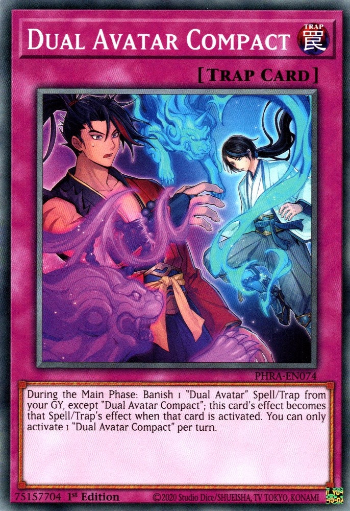 Dual Avatar Compact (74) (PHRA) - YuGiOh Single